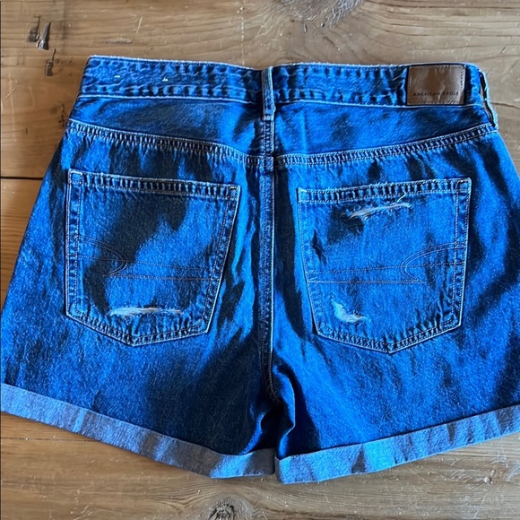 American Eagle Outfitters Women's Blue Denim Shorts - Picture 4 of 6